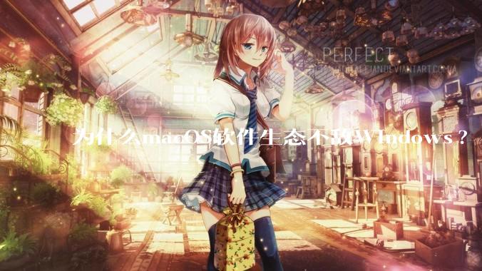 为什么macOS软件生态不敌Windows?