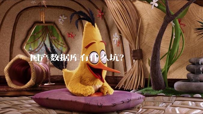 国产数据库有什么坑？