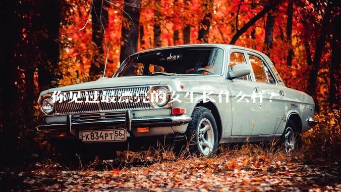 你见过最漂亮的女生长什么样？