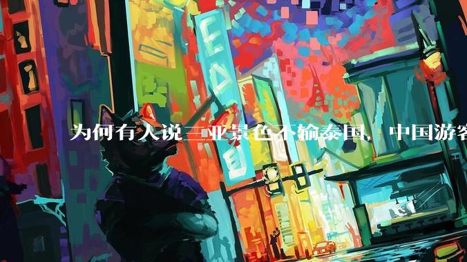 为何有人说三亚景色不输泰国，中国游客却更爱去泰国？