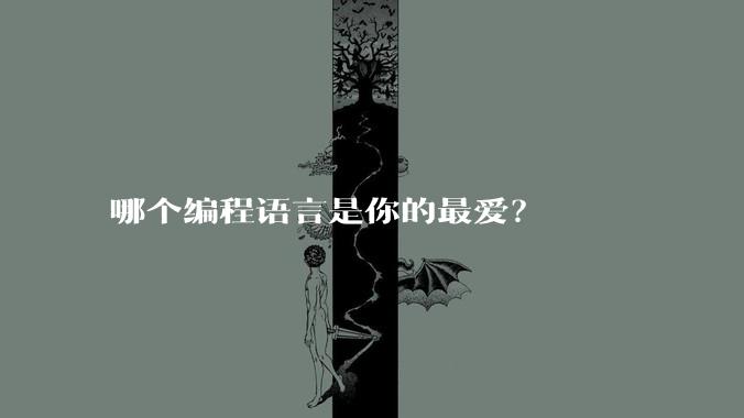 哪个编程语言是你的最爱？